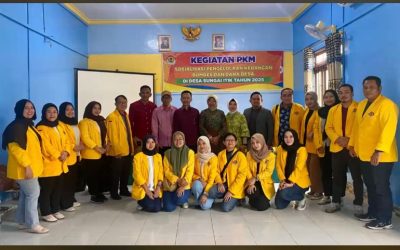 Mahasiswa Fakultas Ekonomi dan Bisnis Laksanakan Sosialisasi Pengelolaan Keuangan BUMDes dan Dana Desa
