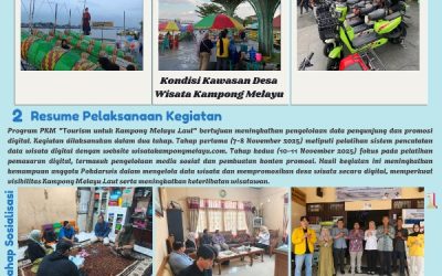 Tourism untuk Kampong Melayu Laut: Solusi Digital Pengelolaan Data Pengunjung dan Promosi